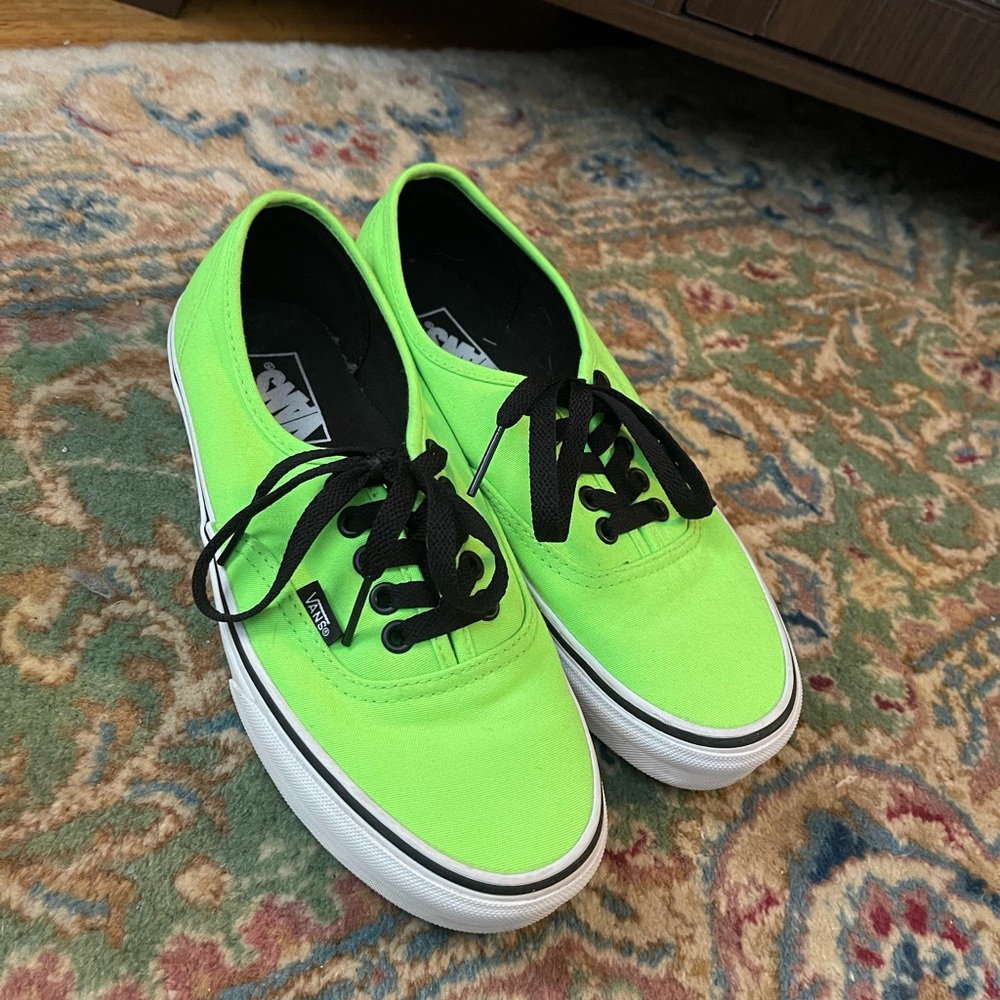 Neon Green Vans